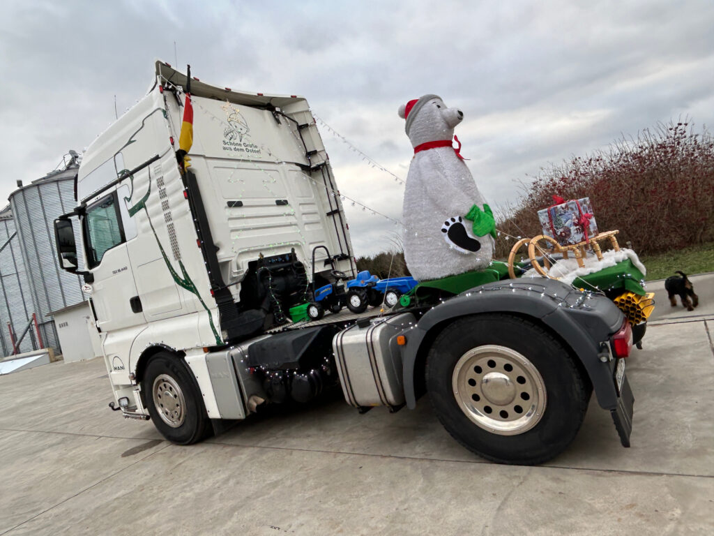 MAN mit Trettraktor